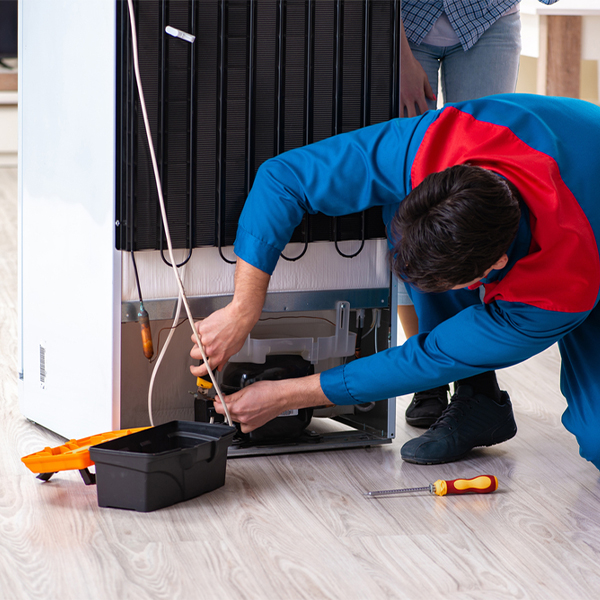 how much do you charge for refrigerator repair services in Larksville